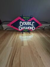 Nos Vintage Double Diamond Engish Ale Beer Authentic Neon Sign Actown  picture