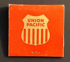 Vintage UNION PACIFIC RAILROAD Advertising Matchbook Red unstruck complete match picture