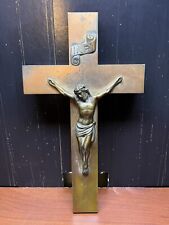 Vintage Metal Crucifix Cross INRI 10