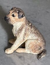 Rare Border Fine Arts Border Terrier Pup PG12 Figurine Stamped 1994 picture