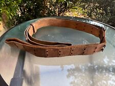WWII M1907 US M1 Leather Rifle Sling Unmarked picture