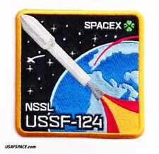 Authentic SPACEX NSSL USSF-124 FALCON 9 Launch SATELLITE Mission PATCH picture