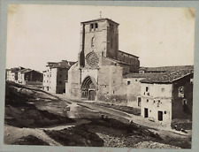 Spain, Burgos, Church of San Esteban, ca.1880, vintage print vintage print vintage print, light picture