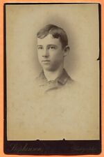 Lebanon OH Portrait of a Young Man, by Stephenson circa 1880s Backstamp picture