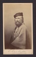 19th Century Original Giuseppe Garibaldi CDV Photograph Duroni & Murer  - EX picture