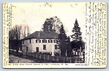 Postcard WV Lewisburg Old Stone Church Graveyard Cemetery Mason Bell Koehler B9 picture