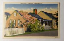 Heartsease House, Siasconset, Nantucket Island, MA Vtg American Art Postcard  picture