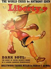 Original 1939 Liberty Magazine Picture: Boxing picture