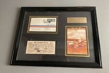 A GREAT CHARLES LINDBERGH COLLECTION IN FRAME  picture