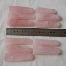 5KG 11LB 60Pcs Natural Pink Rose Quartz Crystal Point Tower Healing Wholesales picture