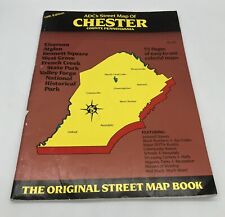 ADC’s Street Map Of Chester County PA 1992 10th Edition Vintage picture