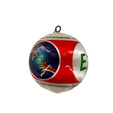 Vintage E.T. The Extra Terrestrial Christmas Ornament 1982 Satin Silk Ball picture