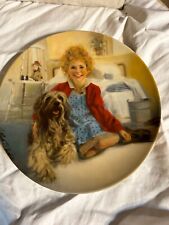 Vintage “Annie and Sandy” Collectible Plate, Knowles © 1982 picture