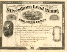 Silverthorn Lead Mining and Smelting Co. - Stock Certificate - Mining Stocks picture