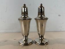 Vintage Revere Silversmiths Sterling Weighted Silver Salt & Pepper Shakers #805 picture