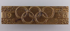 1936 Berlin Germany Olympic Badge, XI Olympiad picture
