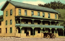 C.1910 BUTLER HOTEL, PORT ALLEGANY, PA, MCKEAN COUNTY, CAR Postcard P19 picture