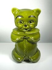 Vintage Doranne of California Ceramic Bear Cookie Jar SO CUTE picture