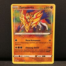 Zamazenta Amazing Rare 102/185 - Vivid Voltage Pokemon Card - NM/Mint picture