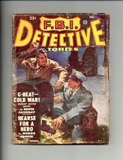 FBI Detective Stories Pulp Dec 1950 Vol. 3 #4 GD Low Grade picture