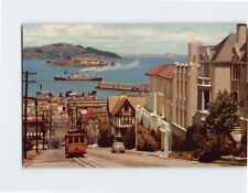 Postcard Cable Car Hyde Street San Francisco California USA picture