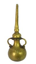 18-19c Rare Antique Brass Lamp Oil Container South Indian collectible. G3-90  picture