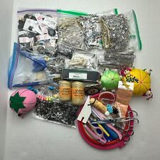 Sewing Supplies Tools Notions lot. Safety pins. Fasteners. Awl stitcher. picture