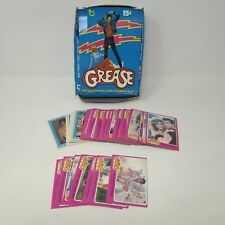 Vintage 1978 Grease Trading Card Near Complete Set w Stickers & Box - NM picture