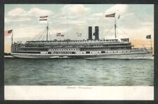 Steamer Providence passenger boat postcard 1910s picture