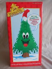 Gemmy Dancing Douglas Fir Animated Talking Singing Christmas Tree 1997-READ picture