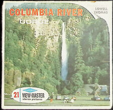 COLUMBIA RIVER GORGE OREGON & WASHINGTON 3d View-Master 3 Reel Packet picture