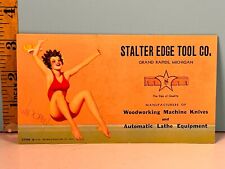 1933 Slater edge tool Co Michigan Advertisement-Pinup Blotter picture