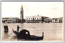 RPPC Venice Itlay Gondola Postcard picture