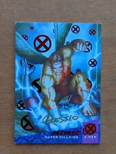 2018 Fleer Ultra Marvel X-Men Mimic 135 Red 01/50 Augustin Alessio Auto Card picture