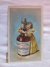 Pabst Malt Extract The Best Tonic Victorian Trade Card picture