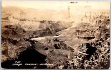 Arizona Grand Canyon sepia real photo rppc Postcard picture