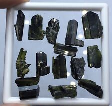10Grams Chromium Rich Epidote crystals With Good Lustre & Nice Formation picture