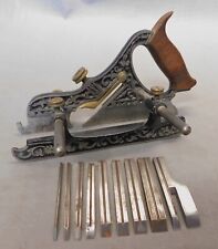 Antique Millers Patent No. 43 Plow Plane w/ Cutters by Stanley Rule & Level Co. picture