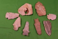 8 Original Indian Native American Arrowheads Artifacts, Arkansas Find picture