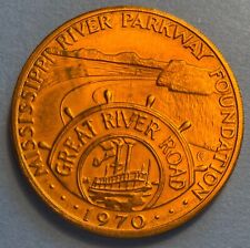 1970 Great River Road Commemorative Token Coin--Mississippi River Parkway picture