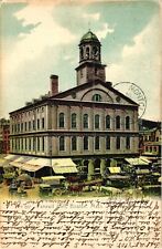 Faneuil Hall from Street Boston MA Undivided Postcard c1905 picture