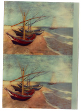 Vincent  Van Gogh Boats of Saintes-Maries Art Demo Print 5