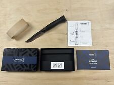 Opinel Limited Edition Carbon Forged No.08 - Textured Ebony - Brute de Force picture
