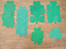ST. PATRICK'S DAY SHAMROCK ASSORTMENT LOOKS LIKE 20 DIFFERENT SIZES AND FINISH picture