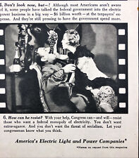 1954 America's Electric Light and Power Companies Vintage Print Ad picture