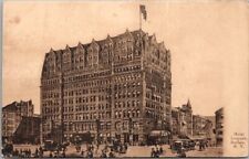 Vintage 1910 BUFFALO, New York Postcard HOTEL IROQUOIS Street Scene / NY Cancel picture