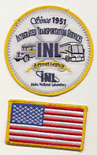 INL Idaho National Lab Integrated Transportation Bus Uniform Embroidered Patches picture