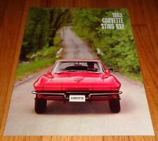 1965 Chevrolet Corvette Sting Ray Sales Brochure Catalog Convertible picture