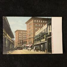 1907 POSTCARD NEW ST CHARLES HOTEL, NEW ORLEANS LA STOREFRONTS BILLBOARDS Unused picture