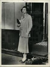 1932 Press Photo Mrs Helen Wills Moody in London after win at French tennis picture